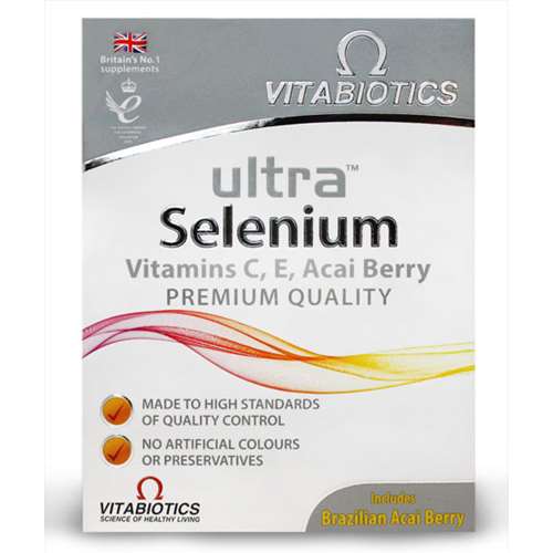 Vitabiotics Ultra Selenium 30 Tablets
