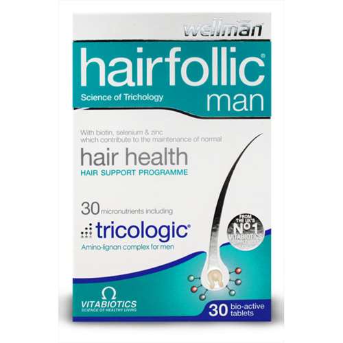 Wellman Hairfollic 30 Tablets ExpressChemist.co.uk Buy Online