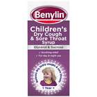Benylin Children's Dry Cough & Sore Throat Syrup Glycerol &  Sucrose 125ml