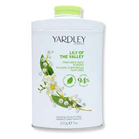 Yardley Lily of the Valley 200g Perfumed Body Powder