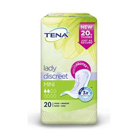 Tena Lady Discreet Mini Pads 20