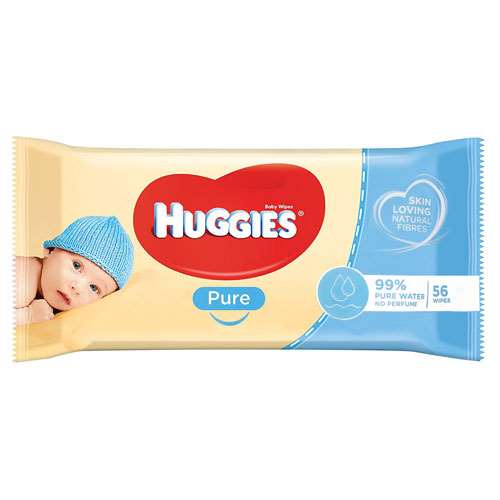 Huggies Pure Wipes 56