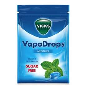 Vicks VapoDrops Menthol Sugar Free