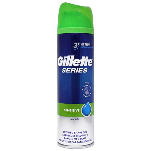 Gillette Series Sensitive Scented Shave Gel with Aloe 200ml