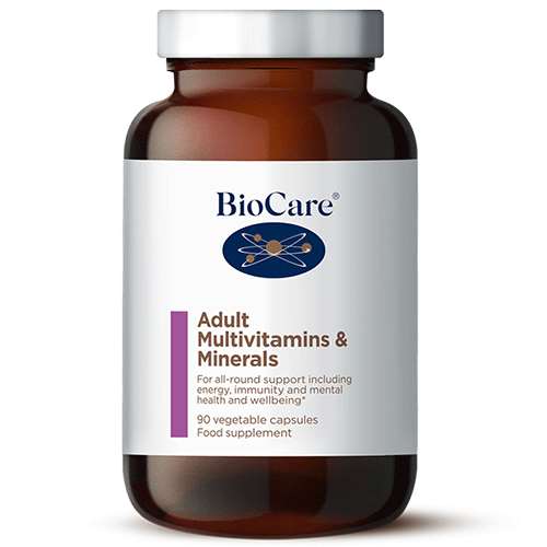 Biocare Adult Multivitamins and Minerals 90 Vegetable Capsules