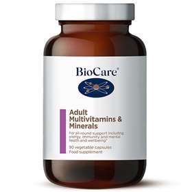 Biocare Adult Multivitamins & Minerals 90 Vegetable Capsules
