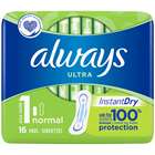 Always Ultra Normal Sanitary Towels 16