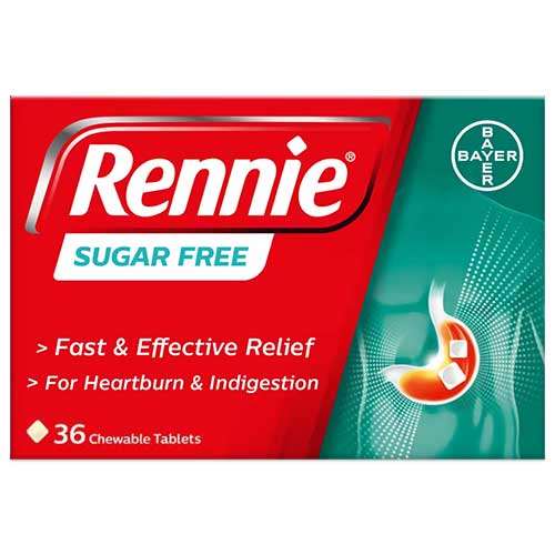 Rennie Sugar Free Tablets 36