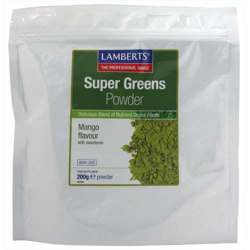 Lamberts Super Greens Powder 200g ExpressChemist.co.uk