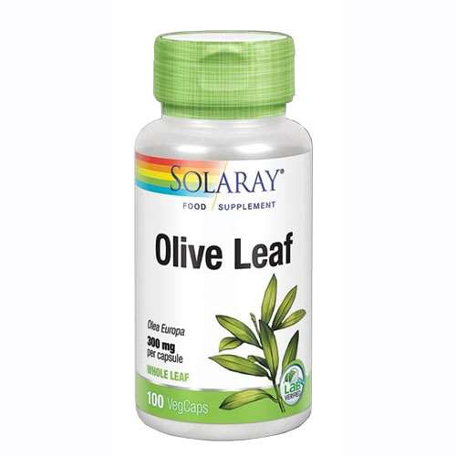 Solaray Olive Leaf 300mg Capsules 100