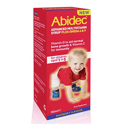 Abidec Advanced Multivitamin Syrup Plus Omega 6 & 9 150ml