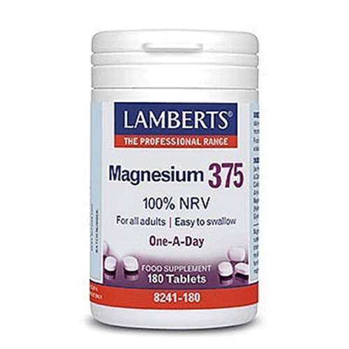 Lamberts Magnesium 375 One-A-Day 180 Tablets