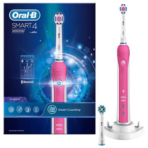 Oral-B Pro 4000 Smart Toothbrush 3D White