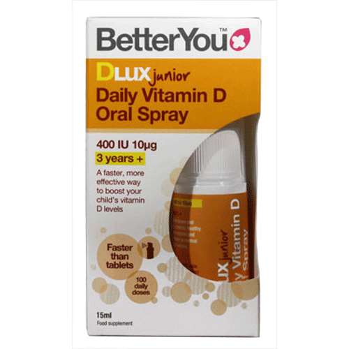 BetterYou Dlux Junior Daily Vitamin D Oral Spray 15ml