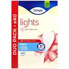 Tena Lights Long Liners Duo Pack 40