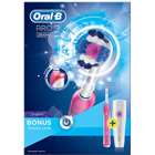 Oral-B Pro 2 3D White Toothbrush Pink Case