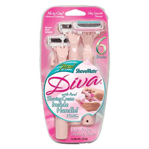 ShaveMate Diva 6 All In One Razors 3