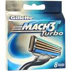 Gillette Mach3 Turbo Blades 8's