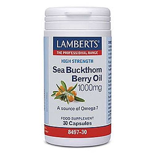 Lamberts Sea Buckthorn Berry Oil 1000mg 30 Capsules