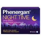 Phenergan Night Time 25mg Tablets