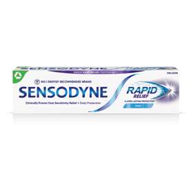 Sensodyne Rapid Relief Toothpaste with Fluoride 75ml
