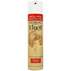 LOreal Elnett Hairspray Normal Hold 200ml plus 100ml Free