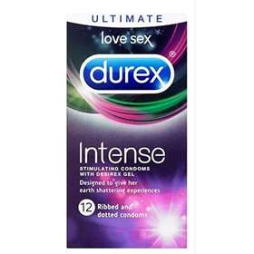 Durex Intense Ribbed and Dotted 12 Condoms