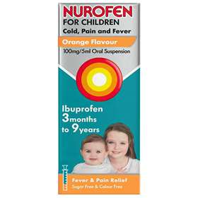 Nurofen for Children Cold Pain and Fever 100ml