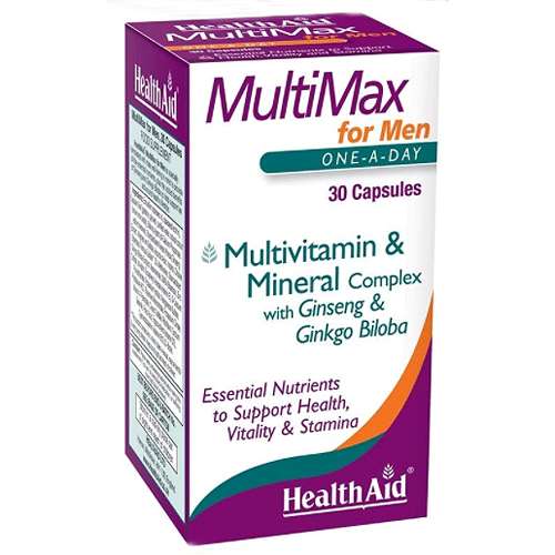 HealthAid MultiMax for Men One-a-Day 30 Capsules