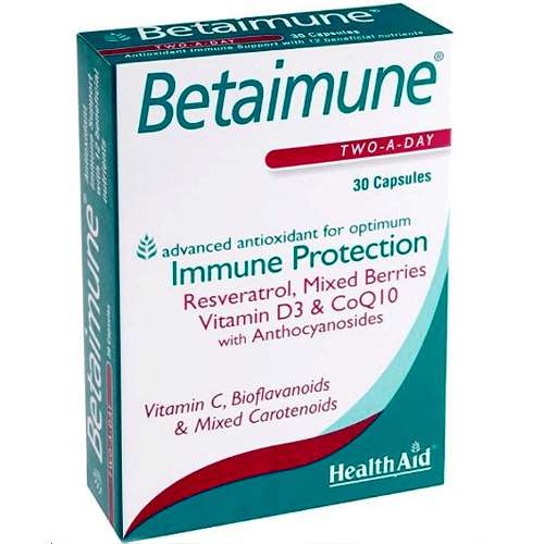 Click to view product details and reviews for Healthaid Betainmune Two A Day Capsules 30. Click to view product details and reviews for Healthaid Betainmune Two A Day Capsules 30.