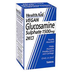 HealthAid Vegan Glucosamine Sulphate 1500mg 30 Tablets