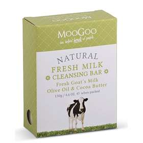 MooGoo Fresh Milk Cleansing Bar with fresh goats milk 130g