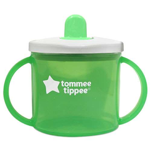 Tommee Tippee Free Flow First Cup Green 4m