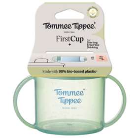 Tommee Tippee Free Flow First Cup Green 4m+