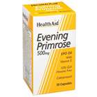 HealthAid Evening Primrose 500mg EPO Oil with Vitamin E 30 Capsules