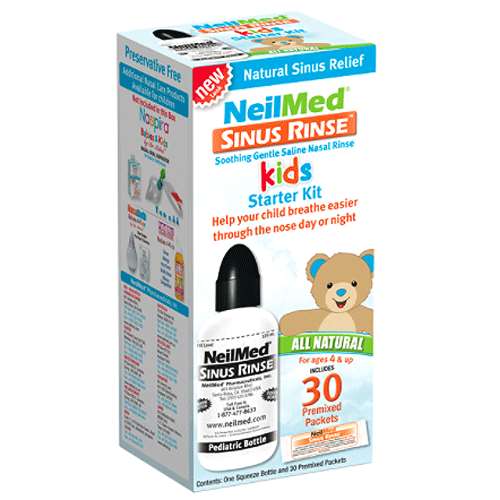NeilMed Sinus Rinse Kids Kit 30 Premixed Packets