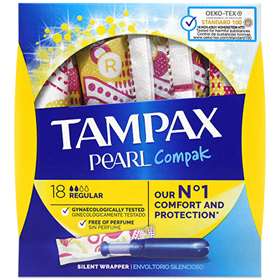 Tampax Compak Pearl Regular Tampons 16