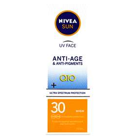 Nivea Sun Q10 Anti-Age and Anti-Pigment Face Cream SPF30 50ml
