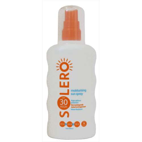 Solero Moisturising Sun Spray SPF 30 200ml ExpressChemist.co.uk Buy