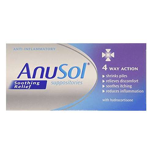 Click to view product details and reviews for Anusol Soothing Relief Suppositories 12.