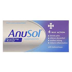 Anusol Soothing Relief Suppositories 12