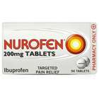 Nurofen Ibuprofen Targeted Pain Relief 96 Tablets