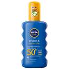 Nivea Sun Protect and Moisturise 50+ Sun Cream 200ml