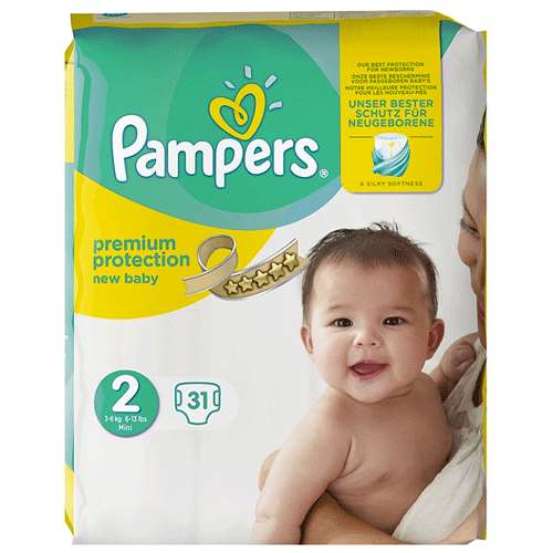 Pampers New Baby (3-6kg/6-13lbs) 31