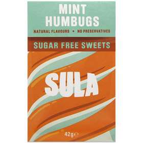 Sula Mint Humbugs Sweets 42g