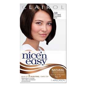 Clairol Nice'n Easy 3.5 Natural Darkest Brown Former 121A