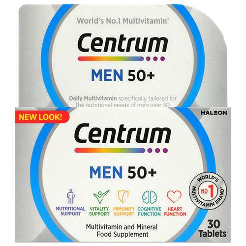 Click to view product details and reviews for Centrum Men 50 Plus 30 Tablets.