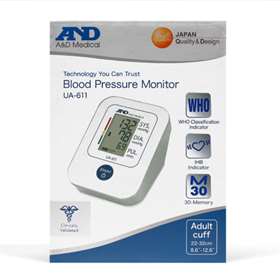 A&D Medical, Ua-611, Basic Blood Pressure Monitor