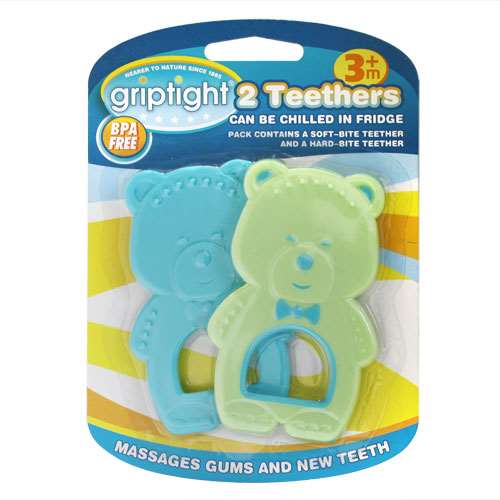 Click to view product details and reviews for Griptight 2 Teethers Blue Green. Click to view product details and reviews for Griptight 2 Teethers Blue Green.