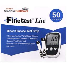 Fine Test Lite Blood Glucose Test Strip 50